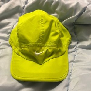 Green nike cap
